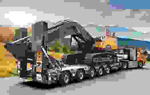 Негабаритная перевозка с учетом высоты в железнодорожном